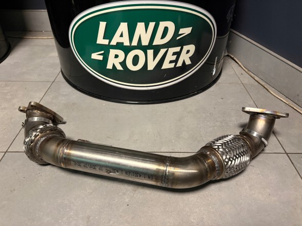 Britpart 1357035 Land rover discovery 2,7 дизель v6 вихлопна труба, що з'єднує колектори
