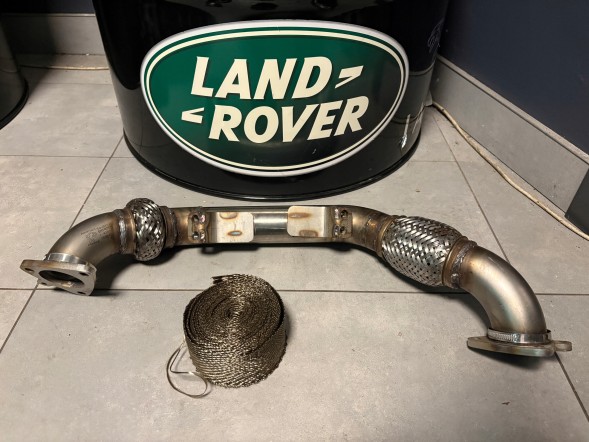 Britpart 1357035 Land rover discovery 2,7 дизель v6 вихлопна труба, що з'єднує колектори