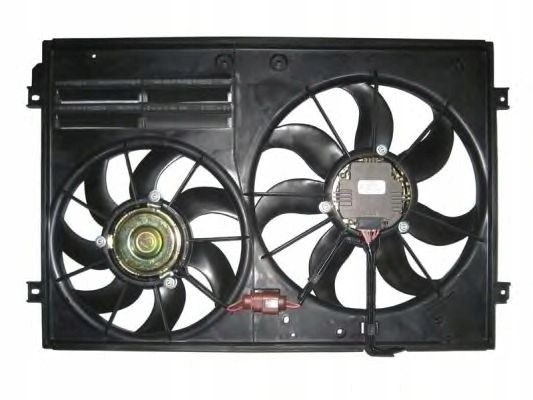 Polcar 957823W2 Вентилятор холод.Туран 2.0tdi 03-/290м
