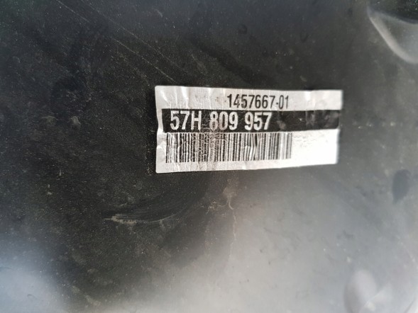Skoda OE 57H809957 KODIAQ SKODA KODIAQ II НАДКОЛЕСО ЛІВЕ ПЕРЕДНЄ 57Х809957 57Х809861