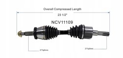 GSP NCV11109 ПРИВОДНА ПІВВІСЬ ПЕРЕДНЯ ЛІВА FORD EXPLORER 1995-2001