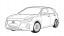 Hyundai OE 99650ADE20, 99650ADE20W Світлодіодне підсвічування простору для ніг i30n (2017-)