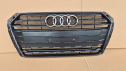 Audi OE GRILL ATRAPA CHŁODNICY AUDI A4 B9 8W0 PRZEDLIFT 2015-2019 BLACK BOGATA MAŁA TABLICA Решітка радіатора GRILL Audi A4 B9 8W0 8W 15-19 BLACK OE 8W0853651BR AB НОВА