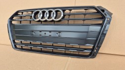 Audi OE GRILL ATRAPA CHŁODNICY AUDI A4 B9 8W0 PRZEDLIFT 2015-2019 BLACK BOGATA MAŁA TABLICA Решітка радіатора GRILL Audi A4 B9 8W0 8W 15-19 BLACK OE 8W0853651BR AB НОВА