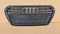 Audi OE GRILL ATRAPA CHŁODNICY AUDI A4 B9 8W0 PRZEDLIFT 2015-2019 BLACK BOGATA MAŁA TABLICA Решітка радіатора GRILL Audi A4 B9 8W0 8W 15-19 BLACK OE 8W0853651BR AB НОВА