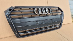 Audi OE GRILL ATRAPA CHŁODNICY AUDI A4 B9 8W0 PRZEDLIFT 2015-2019 BLACK BOGATA MAŁA TABLICA Решітка радіатора GRILL Audi A4 B9 8W0 8W 15-19 BLACK OE 8W0853651BR AB НОВА