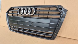Audi OE GRILL ATRAPA CHŁODNICY AUDI A4 B9 8W0 PRZEDLIFT 2015-2019 BLACK BOGATA MAŁA TABLICA Решітка радіатора GRILL Audi A4 B9 8W0 8W 15-19 BLACK OE 8W0853651BR AB НОВА