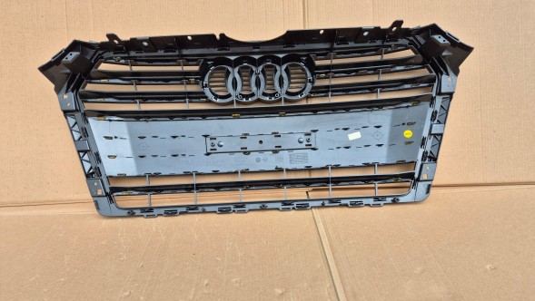 Audi OE GRILL ATRAPA CHŁODNICY AUDI A4 B9 8W0 PRZEDLIFT 2015-2019 BLACK BOGATA MAŁA TABLICA Решітка радіатора GRILL Audi A4 B9 8W0 8W 15-19 BLACK OE 8W0853651BR AB НОВА