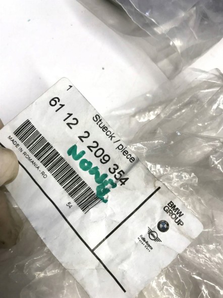 BMW OE BMW 5 G30 G31 2016 Комплект перев. доукомплект. буксирного гака 61122209354