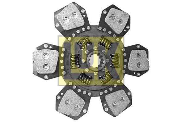V-maxzone Part VIC-280767 Диск зчеплення 331 0334 10 для FARMTRAC 75; MASSEY FERGUSON 3645, 3645
