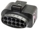 e-connectors 42121500/1J0973735/493577-2/A0145456226/100 Вилки 1J0973735 (набір 100 шт. - тільки корпус)