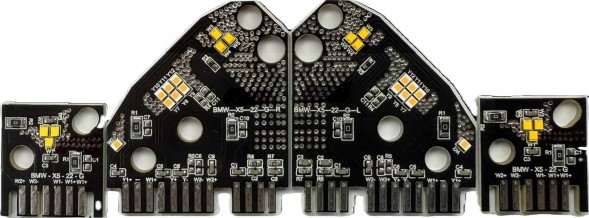 Китай DRL F95/F96/G05/G06 LASER USA Модуль CSL YELLOW DRL для BMW X5/X6/X5M/X6M G05/06/F95/96 2019-23 ЛАЗЕР США