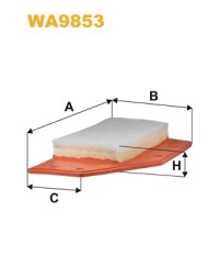 WA9853 WIX FILTERS Фільтр повітряний