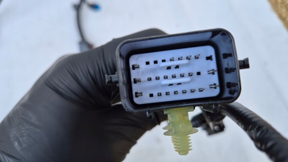 Hyundai OE WIĄZKA ZDERZAKA TYŁ 6XPDC HYUNDAI TUCSON IV LIFT N7100 Джгут проводки бампера заднього Hyundai Tucson IV LIFT OE 91885-N7100