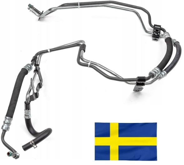 Professional Parts Sweden 61430913 Шланг гідропідсилювача volvo c70 c30 s40 v50 benz 5цил 31360913 шведський