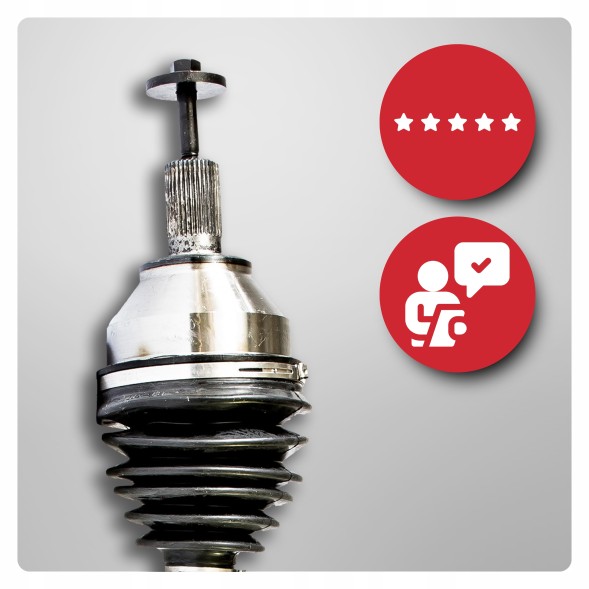 BRV B486 Піввісь ліва volvo v50 (545) 1.8 2.0 2.4 2.5 t5 2.4 d5 tdi автомат новий