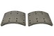AD BRAKE VIC-121668 Комплект гальмівних колодок для SCANIA 3, 3 BUS, 4 01.88-