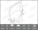 AD BRAKE VIC-121668 Комплект гальмівних колодок для SCANIA 3, 3 BUS, 4 01.88-