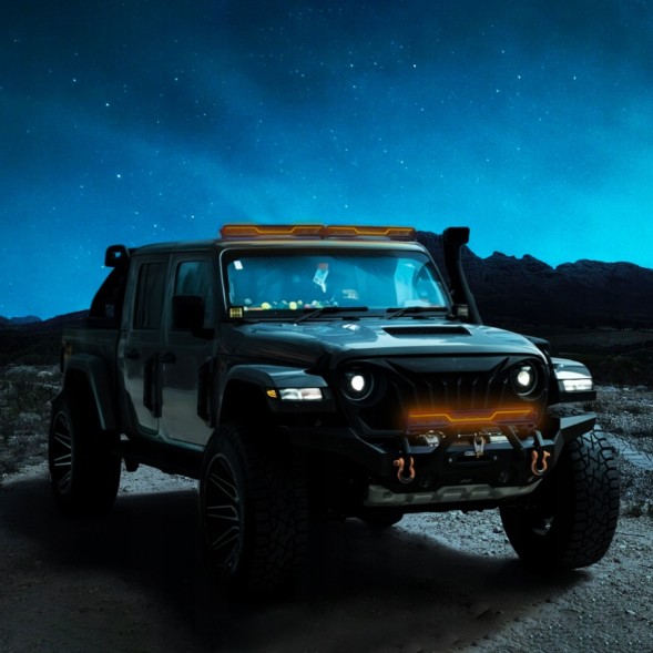 Kamar Дорожній відбивач 108 LED X-SPIDER VENOM L3441