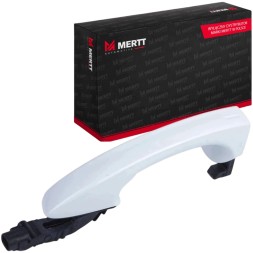 Mertt MRT-2040118 AUDI VW VAG РУЧКА ДВЕРЕЙ ПРАВА ПЕРЕДНЯ 5G0837206B 5G0837206R БІЛА 4 PIN