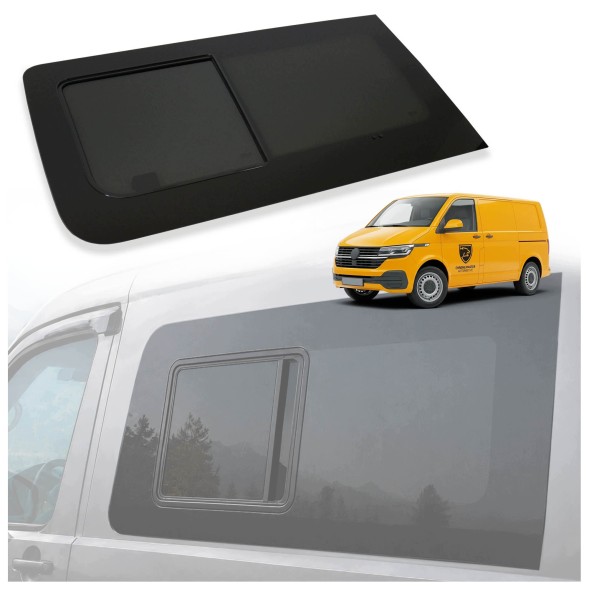 CHROMEMASTER CH-GL-0223-R89 Переднє праве розкривне бічне скло для VW TRANSPORTER T6.1 2019-2023