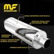 Magnaflow 12616 Глушник magnaflow 6" 2.5"/2.5" 63мм / 63мм нержавіючий 12616