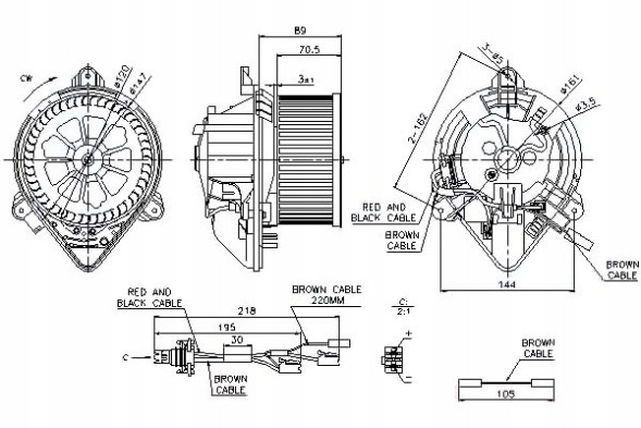 Nissens 86217788 NIS Nis87042 повітродувка citroen xsara 1.4-2.0d 04.97-08. + Помічник водія #33