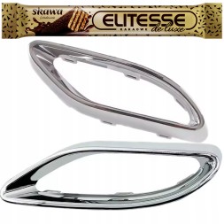Ertons ERT-235000HG ХРОМОВАНА ВИХЛОПНА Смуга L ДИФУЗОР MERCEDES W177 W205 W213 W238 W247 W253 W257 + ВАФЛІ СКАВА ЕЛІТЕС ДЕ ЛЮКС 20Г