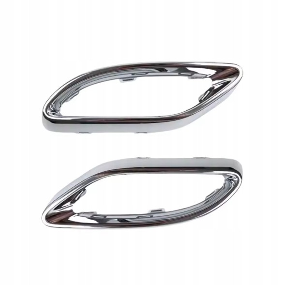 Ertons ERT-235000HG ХРОМОВАНА ВИХЛОПНА Смуга L ДИФУЗОР MERCEDES W177 W205 W213 W238 W247 W253 W257 + ВАФЛІ СКАВА ЕЛІТЕС ДЕ ЛЮКС 20Г