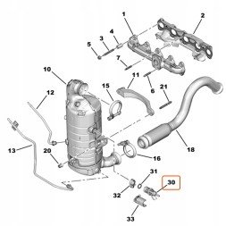 Peugeot OE J084B07914 Інжектор сечовина с3 iii 1.5 bluehdi oe citroen