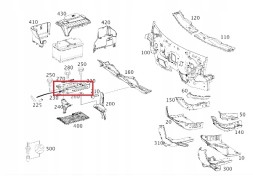 Mercedes-Benz OE Основа акумулятора Mercedes-Benz OE A2466200018