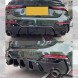 Китай Dyfuzor Dokładka Zderzaka M Performance BMW G22 G23 Дифузор BMW G22 G23 Накладка заднього бампера Чорний Блиск M Пакет МП Задній
