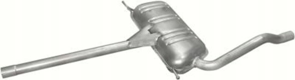 Polmo 30.268 Середній глушник 30.268al/plo