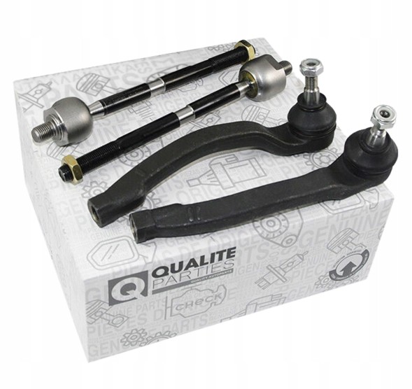 QP 2x 7701474448 , 7701474795, 7701474796 2x РУЛЬОВА ТЯГА + НАКОНЕЧНИК RENAULT MEGANE II SCENIC II