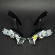 Porsche OE 95B927198B 95B927197B Porsche Macan 911 991 718 981 Cayenne Panamera лопатки перемикання передач BLACK