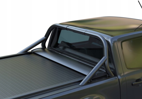 Китай RB 4061 INOX BLACK_TH Трубка пакета чорна Спорт ролбар Toyota Hilux