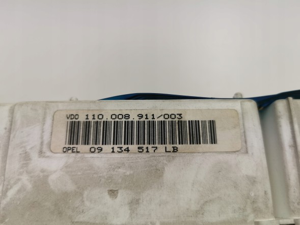Opel OE Лічильник тахометра Opel Vectra B 91523654 9134517LB 9134517