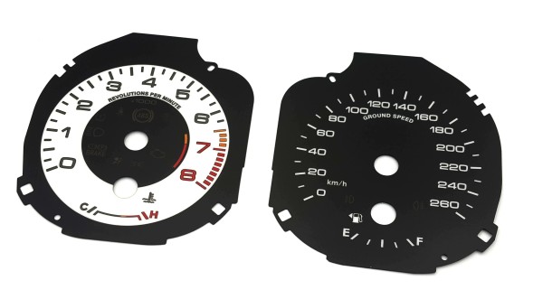 Moman 0089688097458 Тюнінгові циферблати для Ford Mustang (з 2015) – Asymmetric Edition MoMan