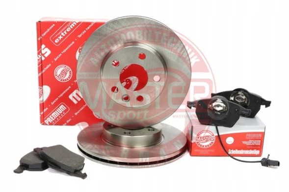 Master-Sport 202501140 "Комплект гальмівних дисків та колодок prod -ford, seat, vw"