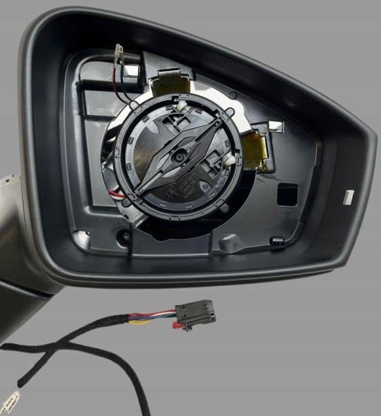 Volkswagen OE 762857508/ Дзеркало заднього виду Volkswagen OE чорне праве для легкових автомобілів