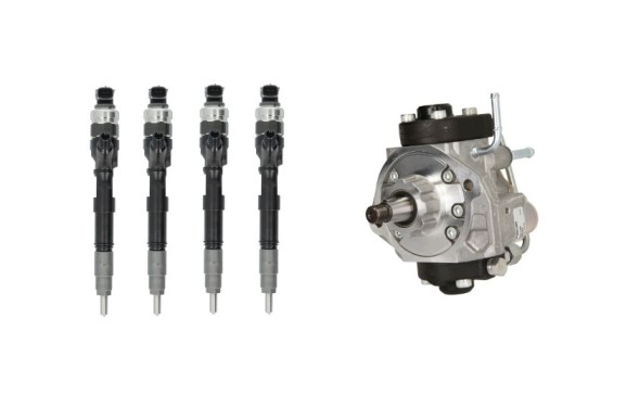 Toyota OE 23670-39135 22100-30050 Паливний насос + форсунки Land Cruiser 120 Оригінал Нові