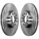 DACO 604784+324770 2x Гальмівні диски + колодки передні для SKODA AUDI A3 SUPERB OCTAVIA GOLF VI 312 мм