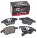 DACO 604784+324770 2x Гальмівні диски + колодки передні для SKODA AUDI A3 SUPERB OCTAVIA GOLF VI 312 мм