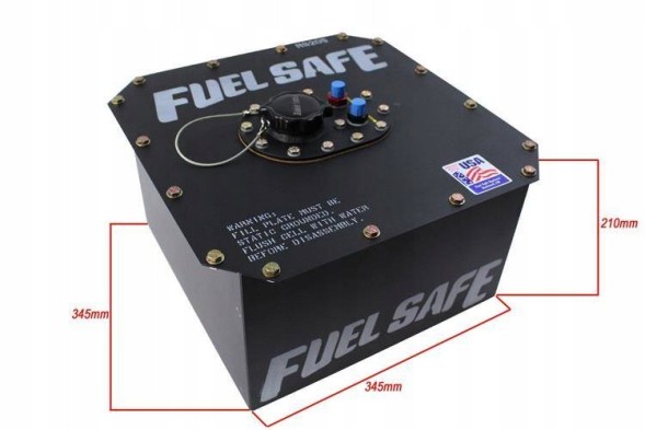 Китай FS-RS205 Паливний бак FuelSafe 20 л зі сталевим корпусом