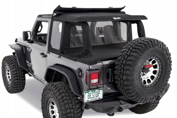 Китай 53903-17 М'який верх HALFTOP JEEP WRANGLER JL 2D Bestop