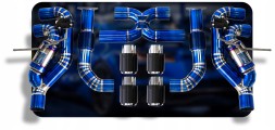 Китай Tytanowy Układ Wydechowy Aktywne Klapy Chevrolet Corvette C8 Plug &amp; Play Титанова вихлопна система з активними заслінками Chevrolet Corvette C8 Plug &amp; Play