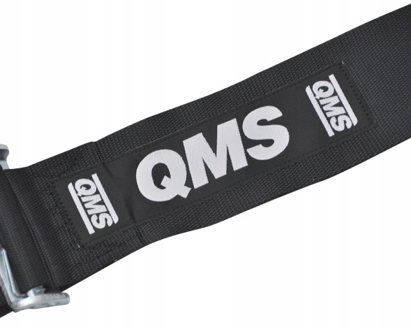 QMS QMSCINT4B26 Ремені безпеки QMS 4-точкові FIA 3" сині (термін дії до 2026 року)