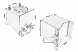 Turboworks MP-ZP-035 Бак для палива 20л silver