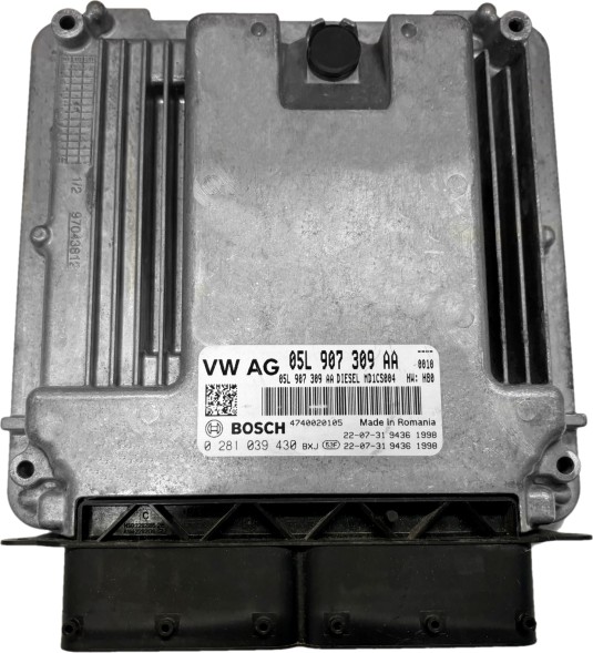 Volkswagen OE 05L907309AA 0281039430 КОМП'ЮТЕР ДВИГУНА VW SKODA SEAT AUDI 05L907309AA