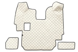 V-maxzone Part VIC-127051 Килимки для підлоги ЕКО-Шкіра стьобані (5 шт.) Шампань на всю підлогу